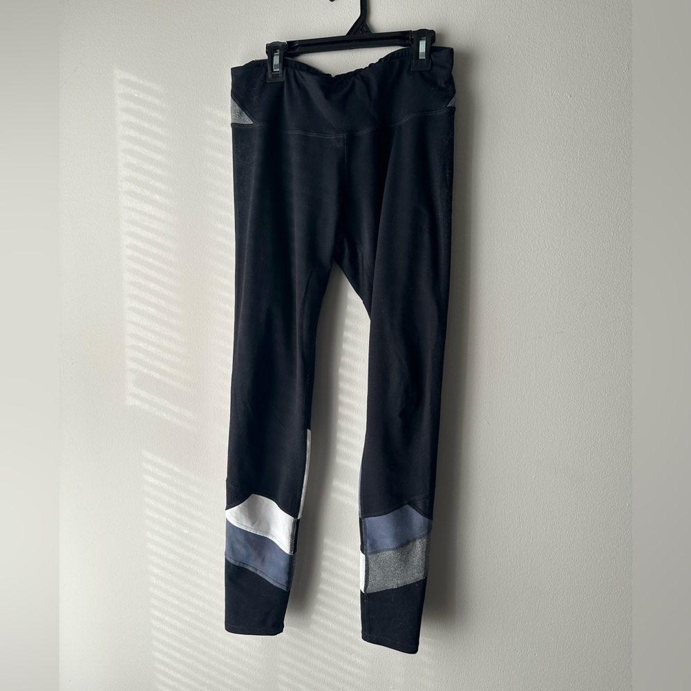 Black and Gray Leggings